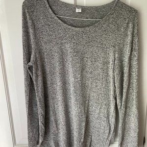 Old Navy Soft Gray Lightweight Sweater